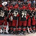 NHL reguliariajame sezone - ketvirtoji iš eilės Finikso ledo ritulininkų pergalė