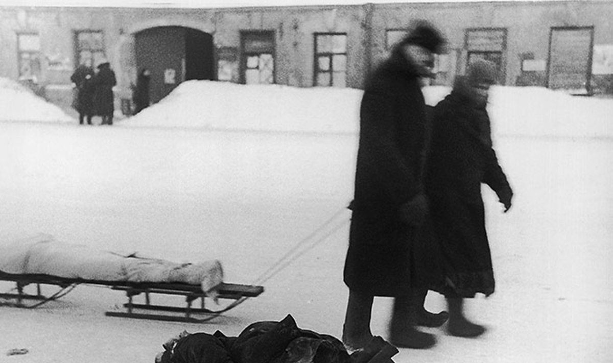 Leningrado blokada, Rusijos centrinio valstybinio kinofotdokumentų fondo archyvo nuotr., Sankt Peterburgas