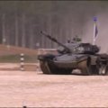 Rusijoje prasidėjo tankų biatlono pasaulio čempionatas