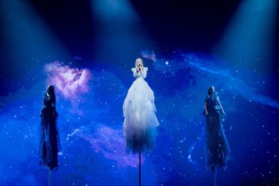 Eurovizijos finalas. Australija: Kate Miller-Heidke – Zero Gravity