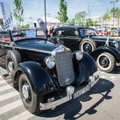 Vilniuje vėl susirinko įspūdingų „Mercedes-Benz“ savininkai