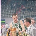 „Žalgirio“ duoklė 1999-ųjų čempionams: į arenos palubes iškils Jono Kazlausko marškinėliai