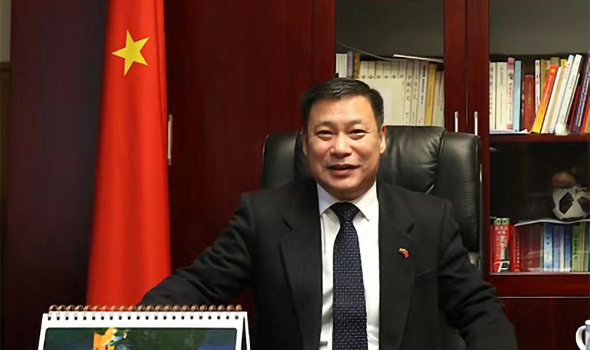 J.E. Kinijos Liaudies Respublikos ambasadorius Shen Zhifei