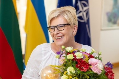 Delfi "Metų Moterys 2022” Politika nugalėtoja Ingrida Šimonytė