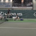 Tarptautiniame teniso turnyre Vilniuje – ir dvylikta pasaulio raketė