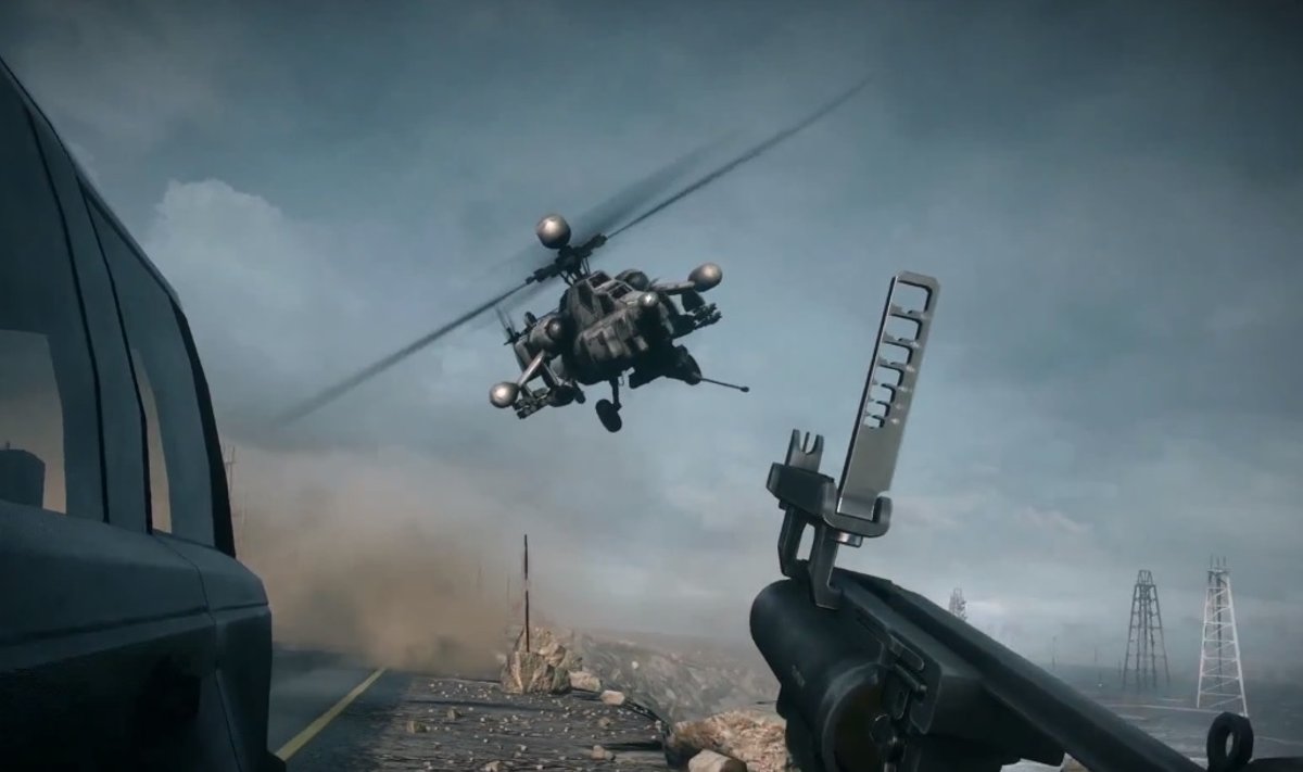 žaidimo "Battlefield 4" pristatymo kadras