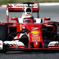 „Ferrari“ išbandė galvos apsaugos sistemos prototipą