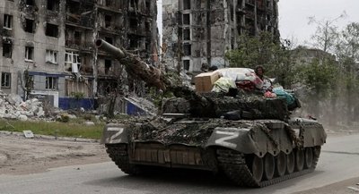 Rusų kariai plėšikauja Ukrainoje