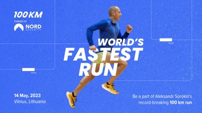 "The World’s Fastest Run powered by Nord Security“ varžybos