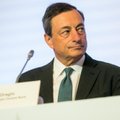 ECB prezidentas: euro zonos grėsmės kyla, tačiau ekonomika ir toliau augs