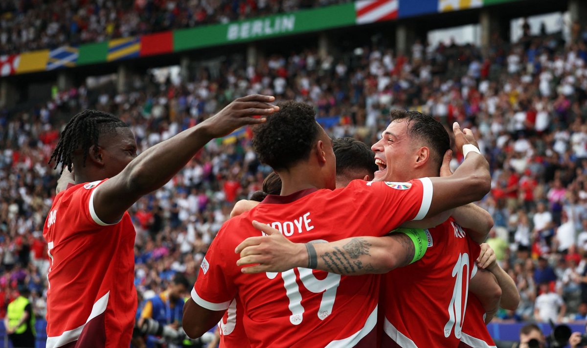 Euro 2024 aštuntfinalis: Šveicarija - Italija