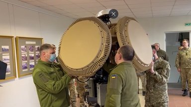 Ukrainos kariai Kaune pradėjo mokytis naudotis lietuvių nupirktais radarais
