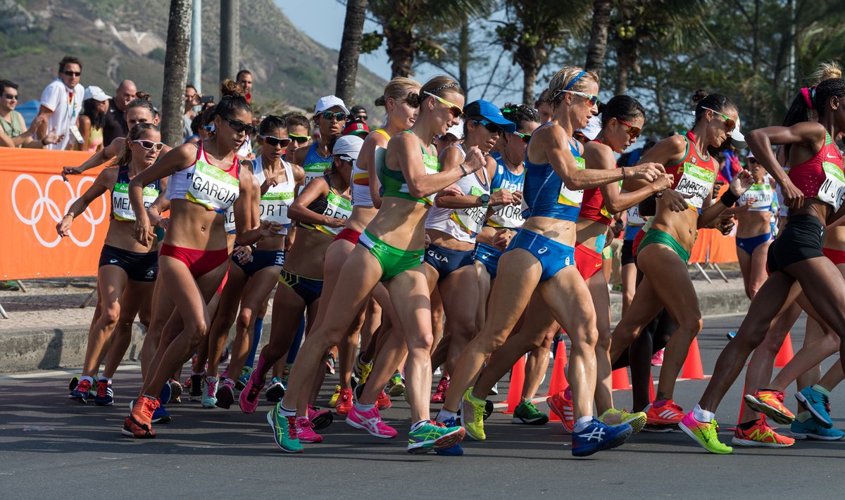 Rio žaidynės: moterų 20 km sportinis ėjimas