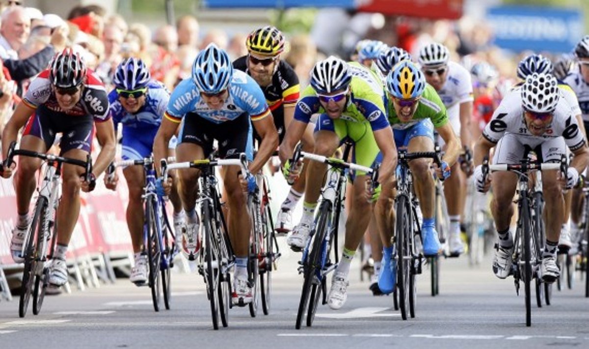 „Vuelta a Espana“ II etapo finišas