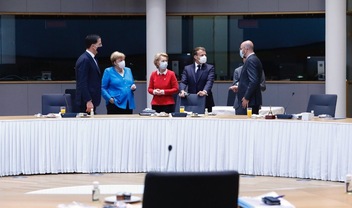 ES šalių lyderiai susitikime Briuselyje