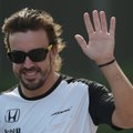 F. Alonso: žiemos testai „McLaren“ komandai vis dar tęsiasi