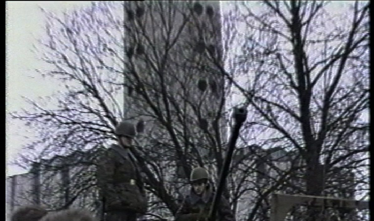 1991 m. sausio 13-oji, A.Petrulevičiaus nuotr.