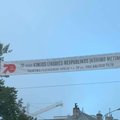 Vilniaus valdžia žada pašalinti reklamas, kviečiančias švęsti komunistinės Kinijos įkūrimą