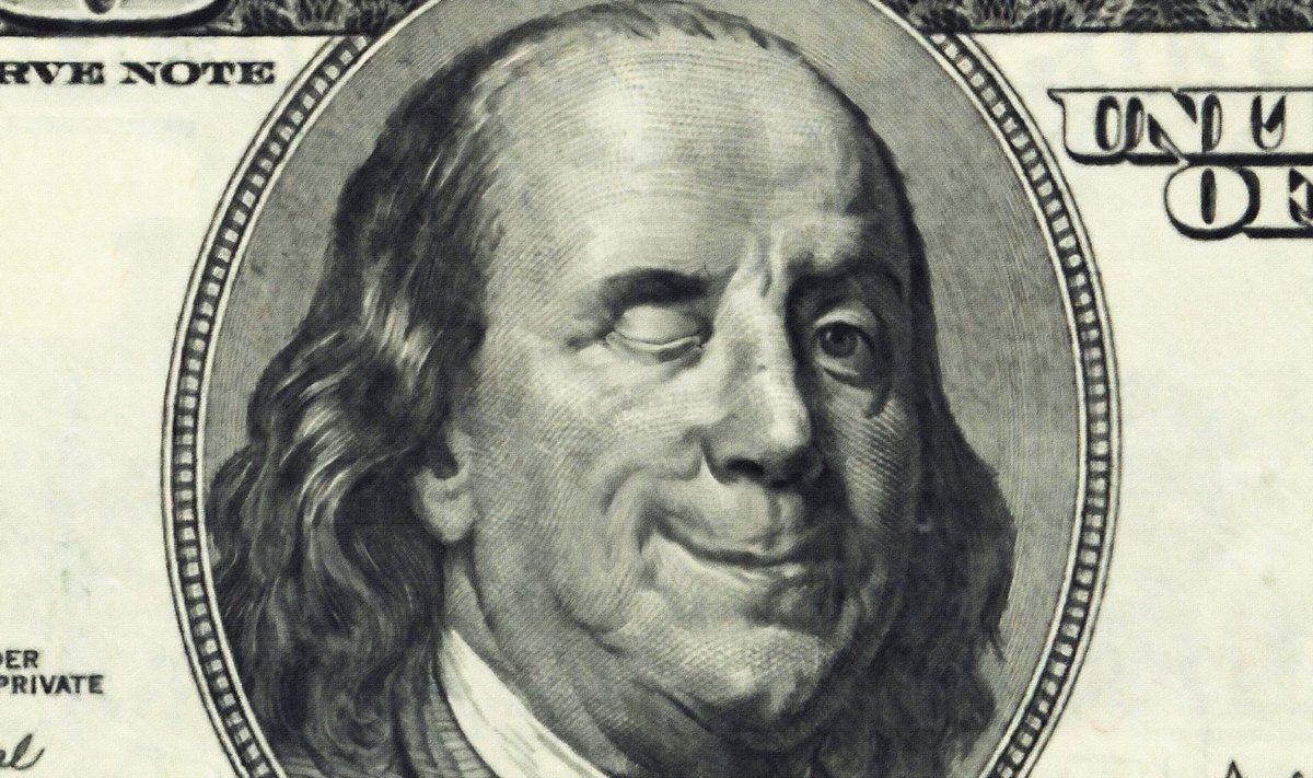 Besišypsantis Franklinas