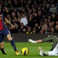 „Barcelona“ neturėjo vargo derbyje, o „Real“ klubą išgelbėjo C.Ronaldo įvarčiai