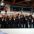 Italijoje nusileido Europos jaunimo žiemos olimpinio festivalio uždanga