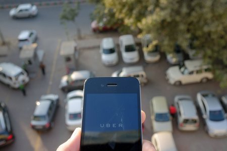 Indijos Uber taksi