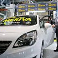 Atnaujintos „Opel Merivos“ gamybos pradžia
