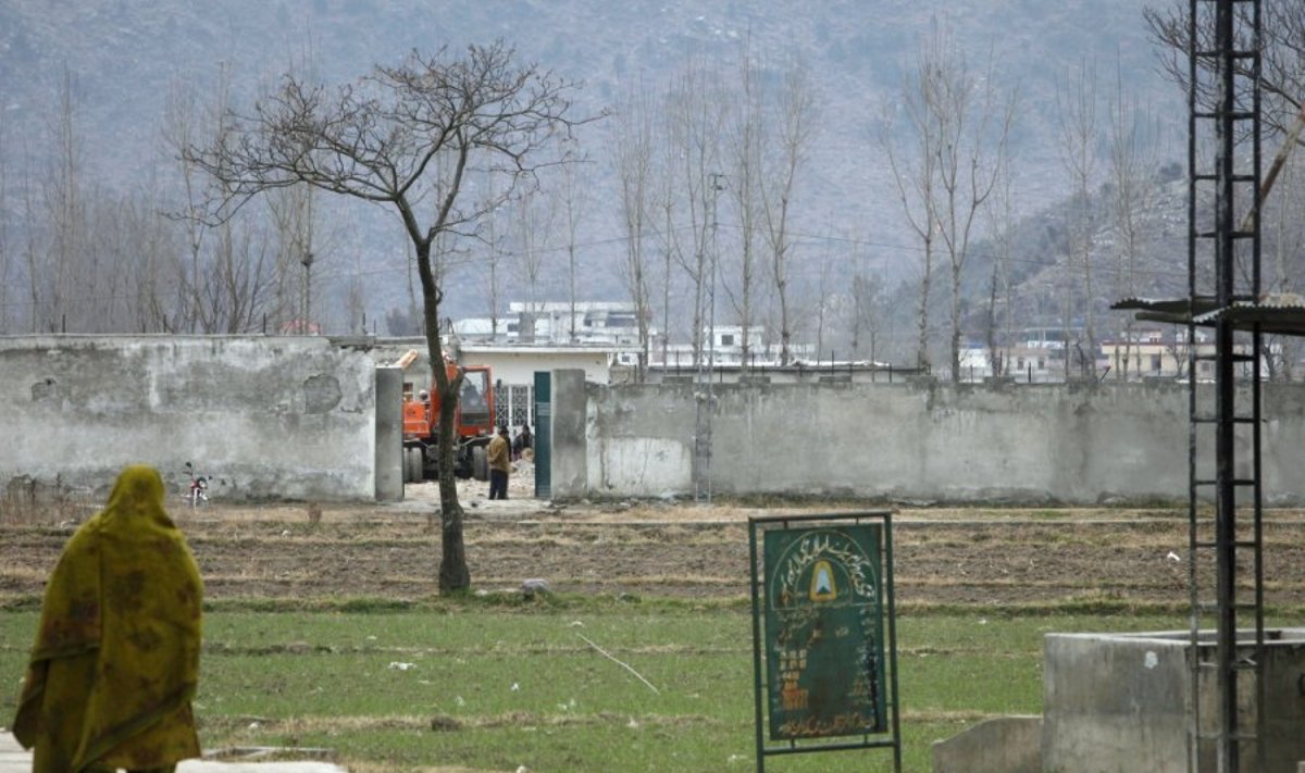 Pakistane nugriautas Osamos bin Ladeno namas