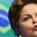 Brazilijoje — žalia šviesa prezidentės apkaltai