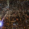 Dešimtys tūkstančių lenkų protestavo prieš teisėsaugos reformą