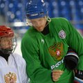 Lietuvos ir Rusijos ledo ritulio rinktinių mače – būrys buvusių NHL žaidėjų