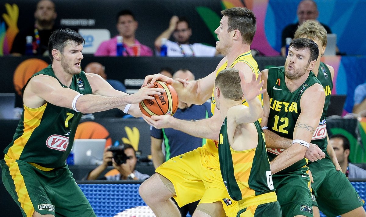 Pasaulio krepšinio čempionatas: Australija - Lietuva