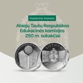 Pradėta prekyba ATR Edukacinės komisijos jubiliejui skirta kolekcine moneta
