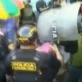 Fejerverkai sužeidė septynis Peru policijos pareigūnus