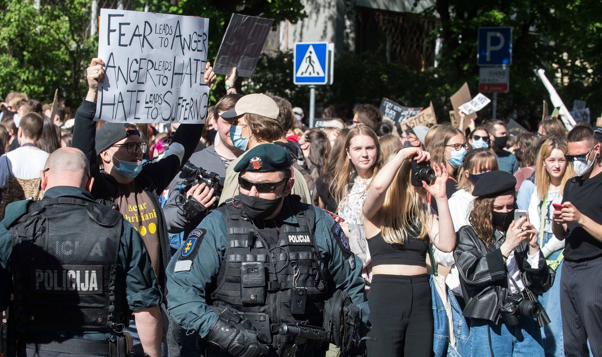 BLM protestas Vilniuje