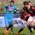 Rokiruotės Italijos „Serie A“ lentelės viršūnėje: „Napoli“ krenta žemyn