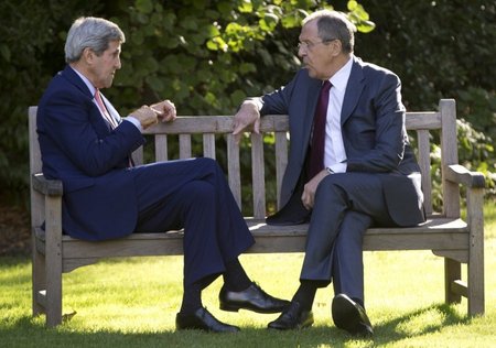 J. Kerry ir S. Lavrovas