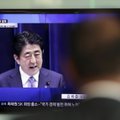 Japonijos premjeras Abe laimėjo savo partijos lyderio rinkimus