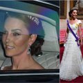 Kate Middleton į iškilmingą pobūvį Bakingamo rūmuose pasipuošė netikėta detale, dėl kurios klausimų kilo daugeliui