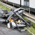 Aiškėja daugiau detalių dėl tragiškos 2 vyrų žūties: traukinys „Maskva–Kaliningradas“ automobilį stūmė dar maždaug puskilometrį