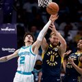 Itin rezultatyvioje LaMelo ir lemiamą metimą prametusio Sabonio dvikovoje triumfavo „Hornets“