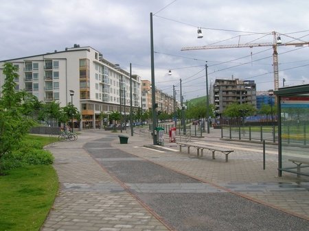 Hammarby Sjöstad rajonas Stokholme