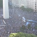 Triumfuojanti Argentina – milijoninė šventė Buenos Airėse ir kituose šalies miestuose