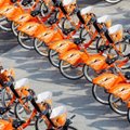 Ką apie oranžinius dviračius mano vilniečiai