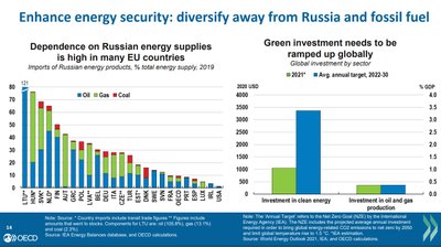 Šalių priklausomybė nuo rusiškų energetikos išteklių, 2 lentelė