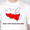 Įsiutino užrašas ant Lenkijoje parduodamų marškinėlių: Vilnius ir Lvivas vėl bus lenkiški