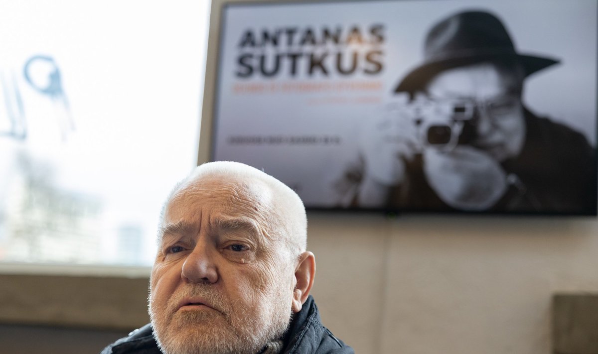 Dokumentinio filmo „Antanas Sutkus. Scenos iš fotografo gyvenimo“ spaudos konferencija