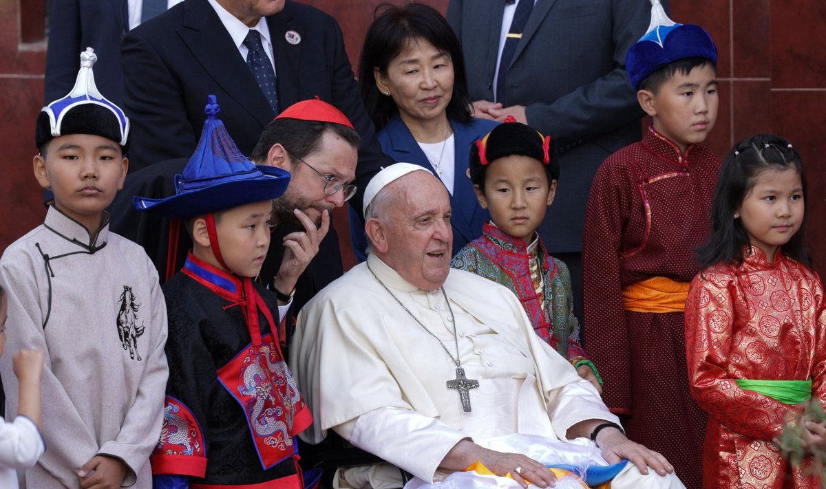 Popiežius Mongolijoje