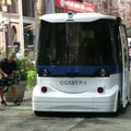 Niujorke pademonstruotas pirmasis savavaldis maršrutinis autobusas