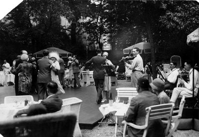Nacių valdymo laikais džiazas buvo paskelbtas „degeneravusia muzika“ ir smarkiai suvaržytas. Berlynas. 1926. Nuotrauka iš ADN-Zentralbild